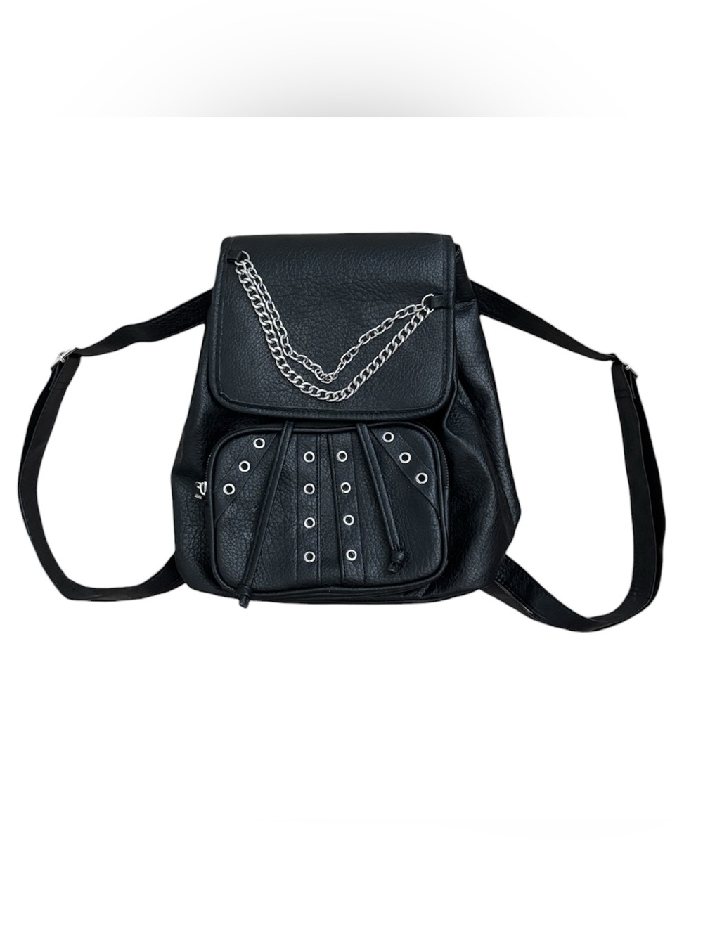 Hot Topic Black Mini Backpack - Picture 2 of 5
